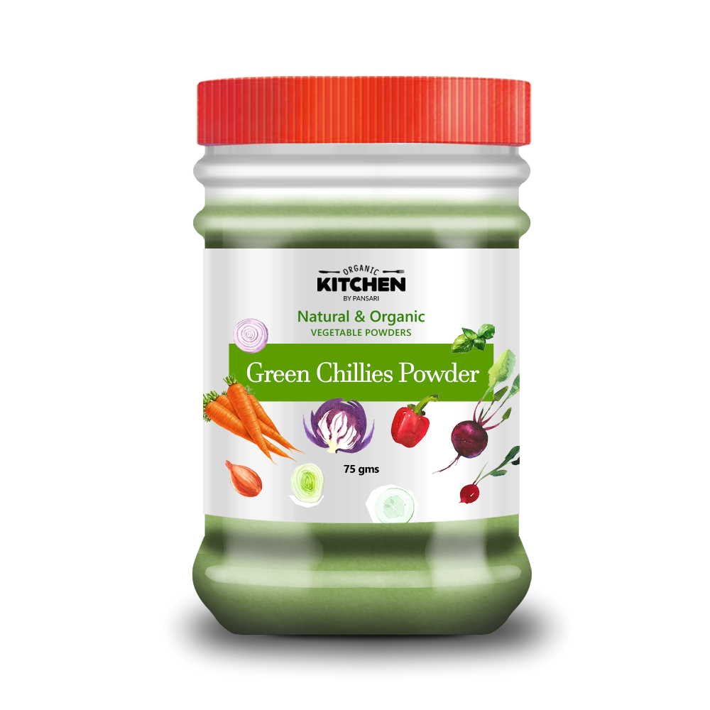 Green Chilies Powder